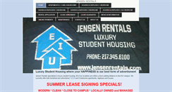 Desktop Screenshot of jensenrentals.com